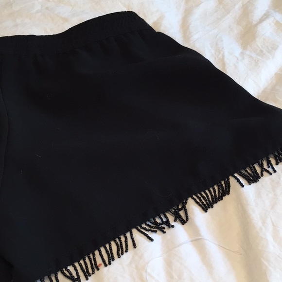 Sam Edelman Fringe Trim Shorts, XS - Picture 7 of 8